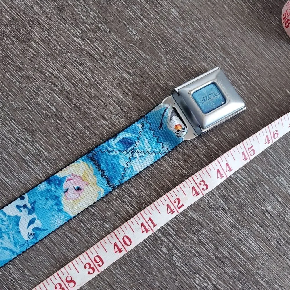 Disney Frozen Olaf Seat Belt Buckle Belt Snowman Adjustable